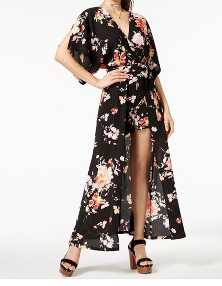 Material Girl Dresses & Skirts - NWT Juniors Material Girl Walk-Thru Romper Dress